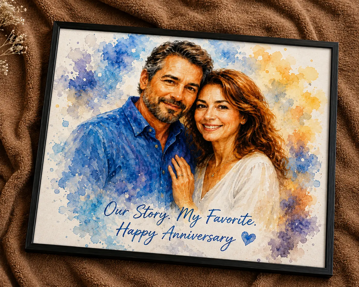 Custom portrait artwork by Moments2Art