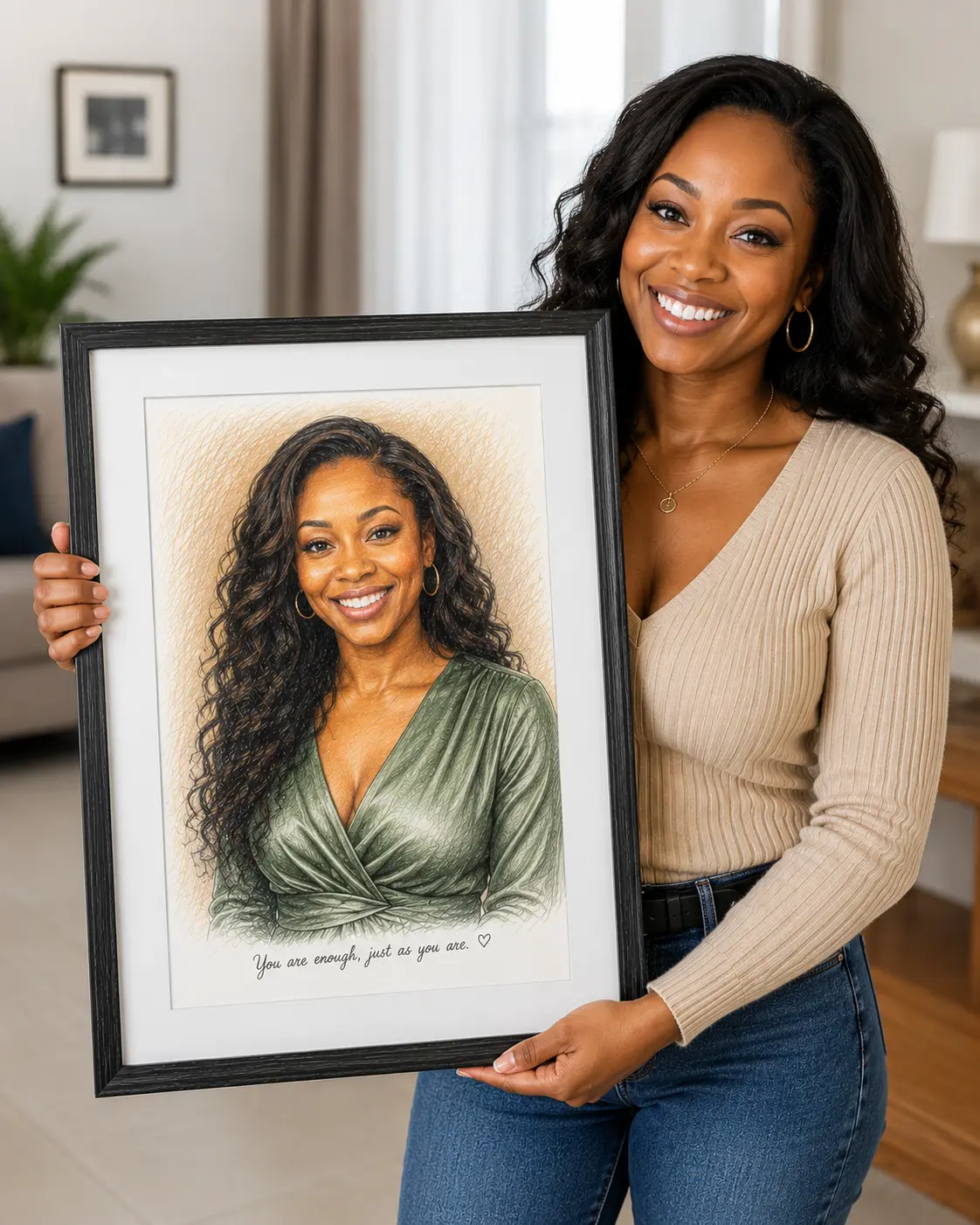 Custom portrait artwork by Moments2Art