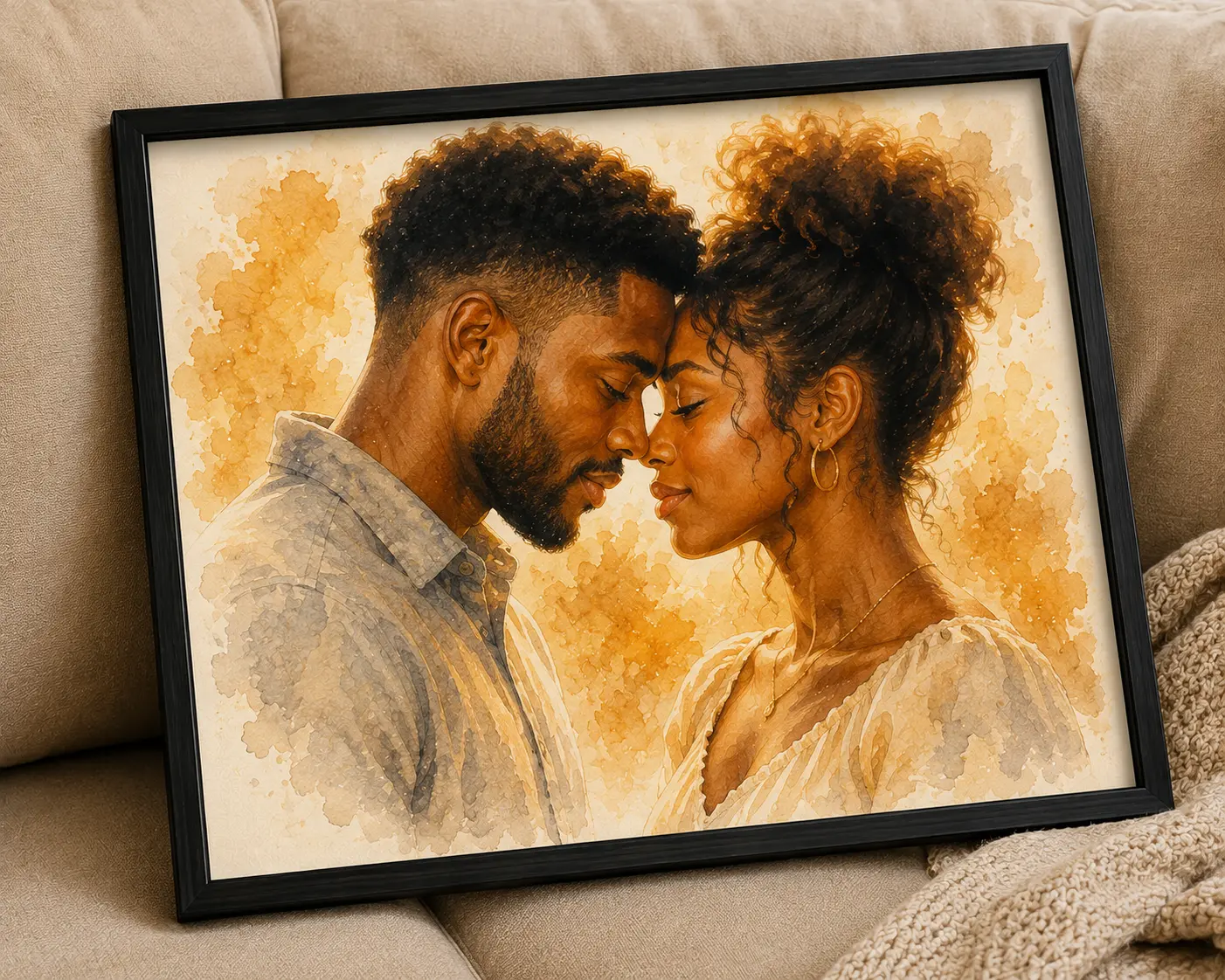 Custom portrait artwork by Moments2Art
