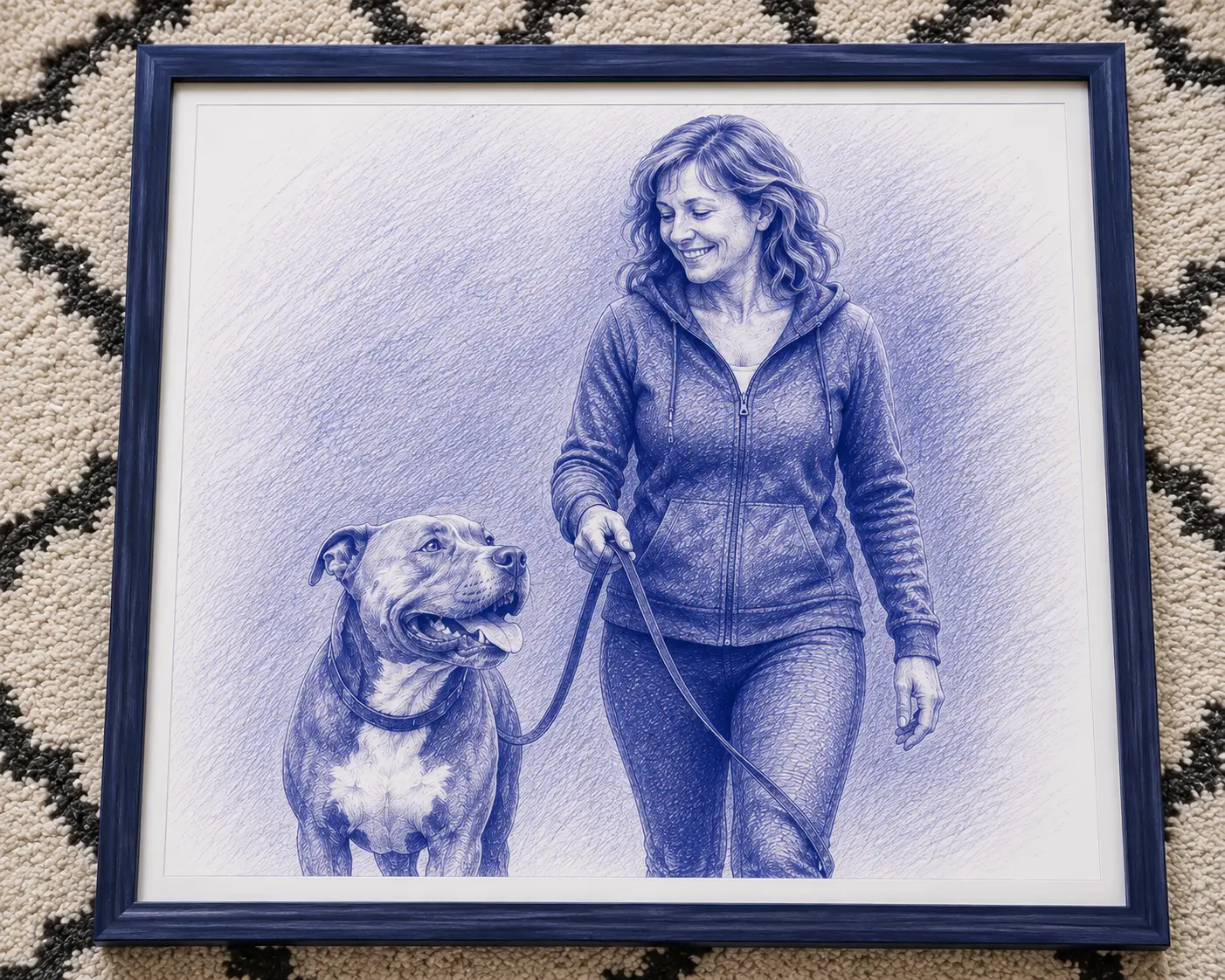 Custom portrait artwork by Moments2Art