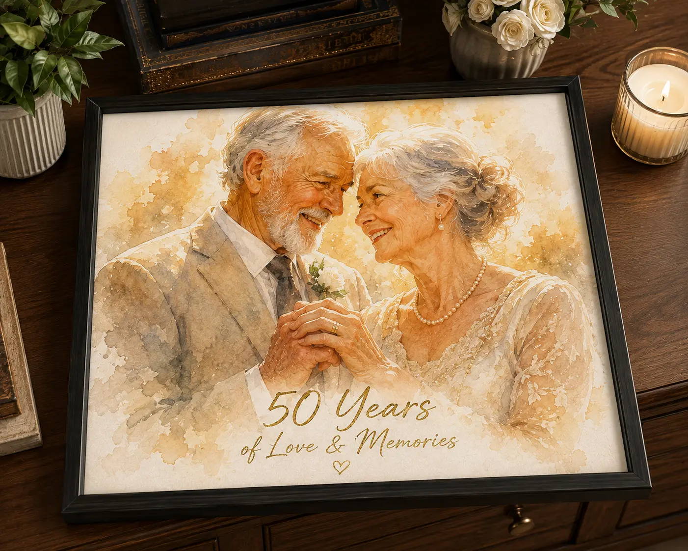 Custom portrait artwork by Moments2Art