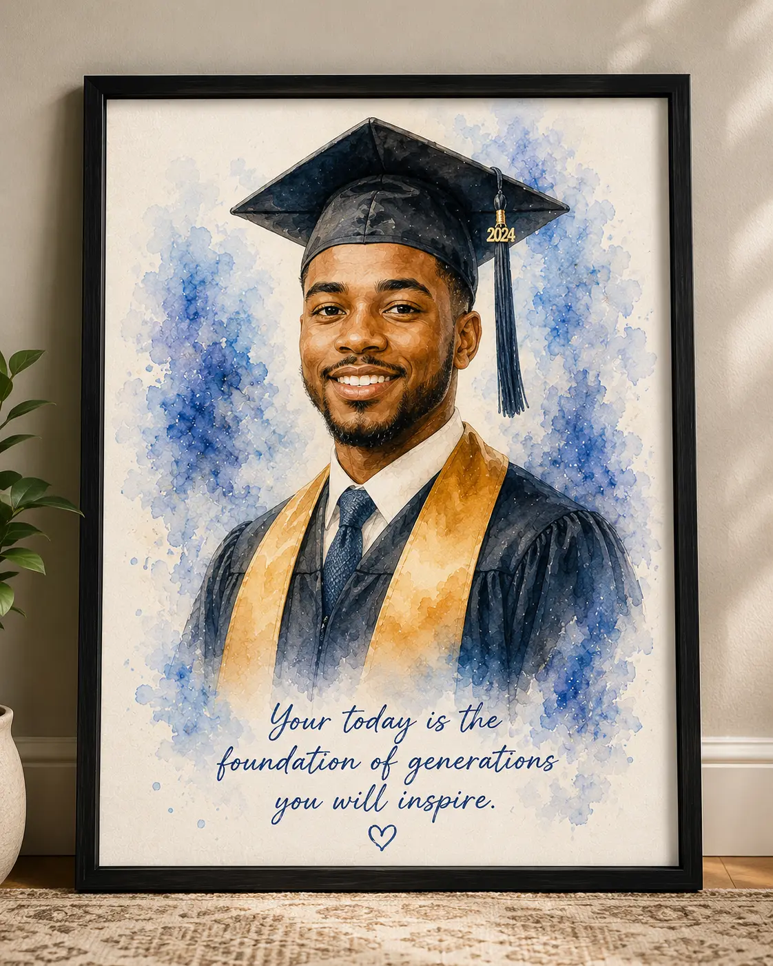 Custom portrait artwork by Moments2Art