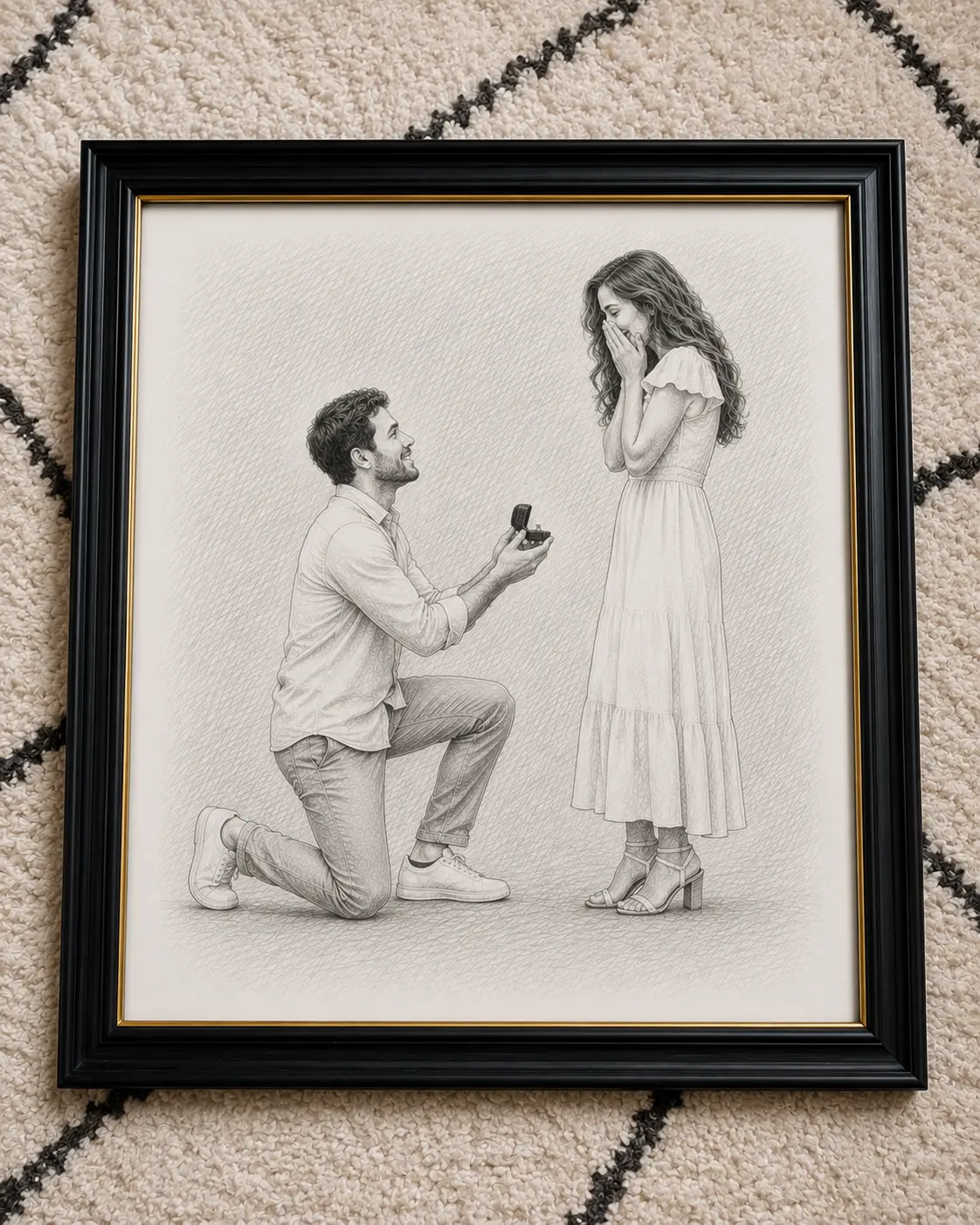 Custom portrait artwork by Moments2Art
