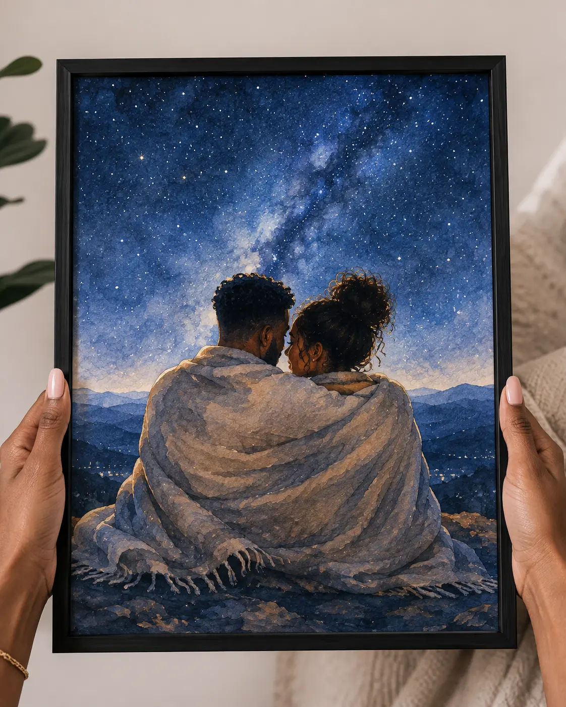 Custom portrait artwork by Moments2Art