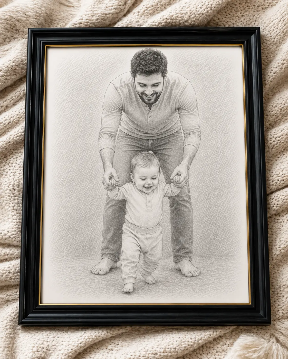 Custom portrait artwork by Moments2Art