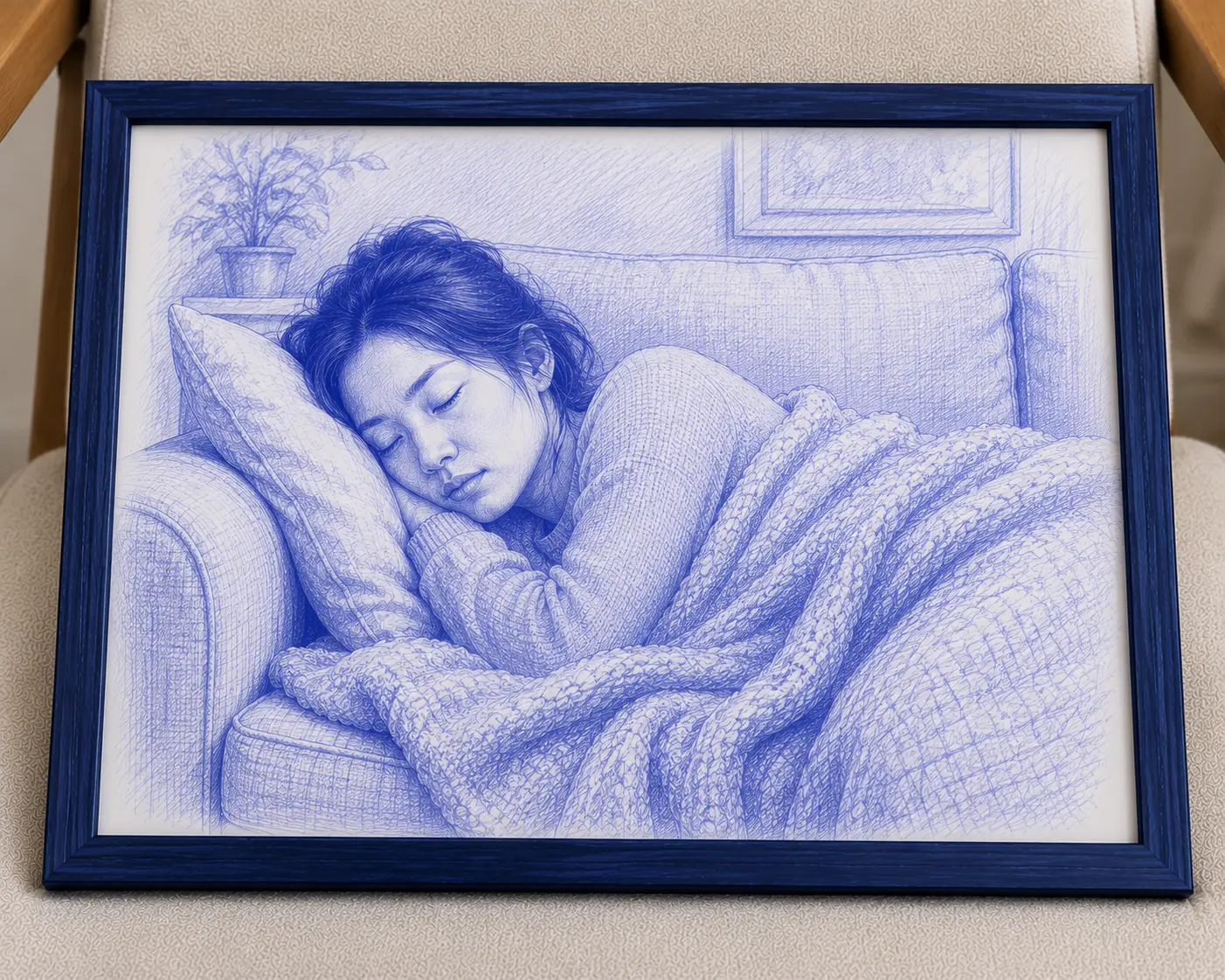 Custom portrait artwork by Moments2Art